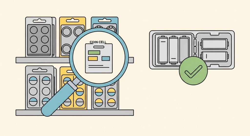 ボタン電池は100均でも大丈夫？（LR/SR/CRの違いと指定電池を守るべき理由）