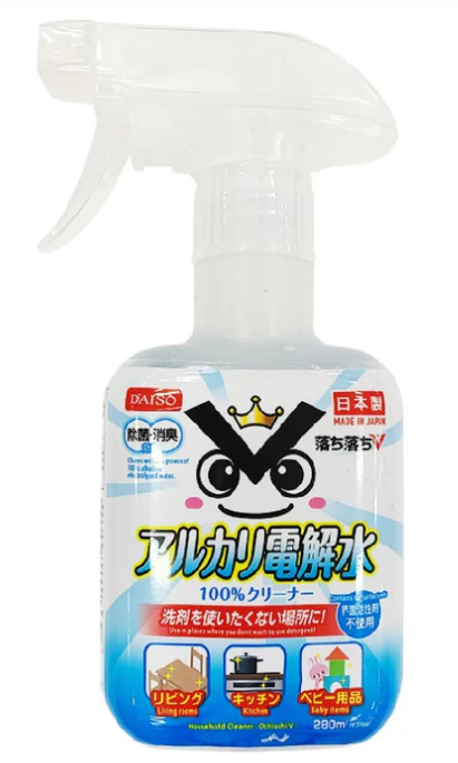 アルカリ電解水クリーナー280ml 落ち落ちV：ダイソー公式