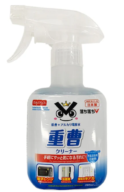 落ち落ちV 重曹＋アルカリ電解水クリーナー 280ml：ダイソー公式