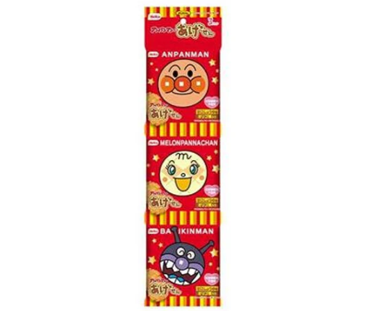 栗山米菓 3Pアンパンマンのあげせん 45g:ダイソー公式