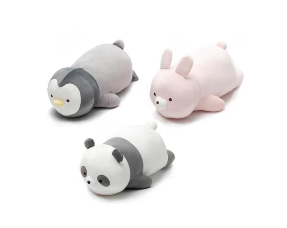 抱きまくら(ペンギン、パンダ、ウサギ):ダイソー公式
