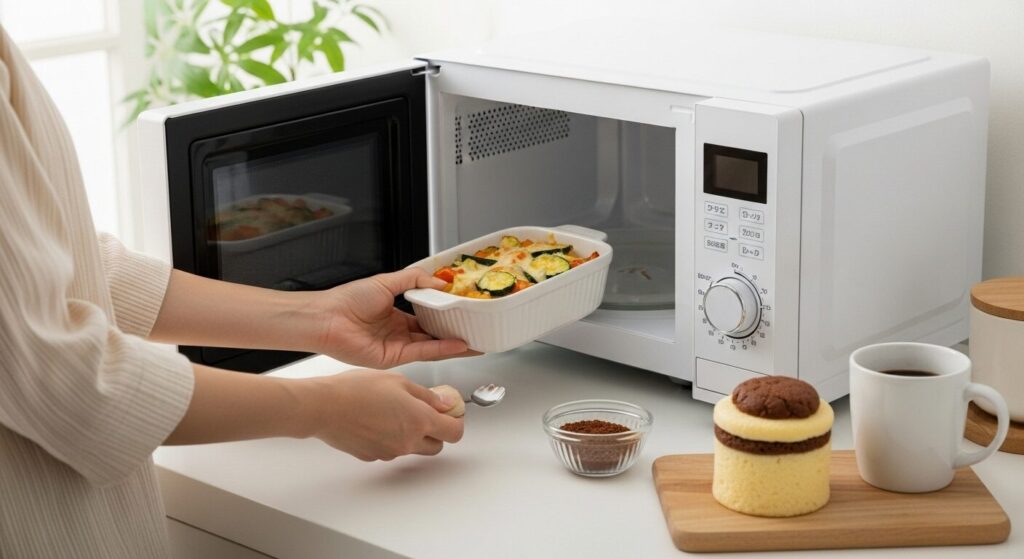 電子レンジ対応グラタン皿